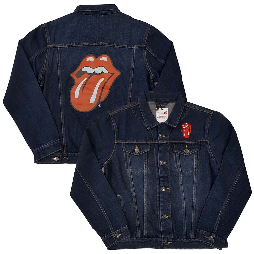 ROLLING STONES ローリングストーンズ (来日 35周年 記念 ) - Classic Tongue / バックプリントあり / アウター / メンズ - PGS